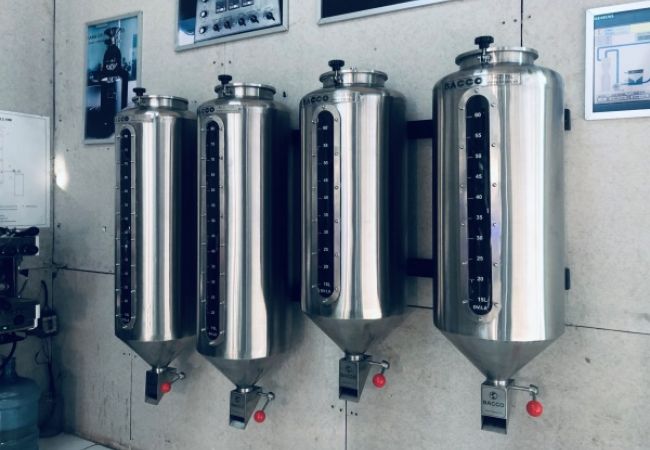 Silo 70 lít chứa 20 kg hạt cà phê rang Silo 70 lít chứa 20 kg hạt cà phê rang