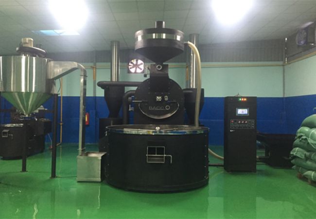 Dây chuyền rang xay cà phê